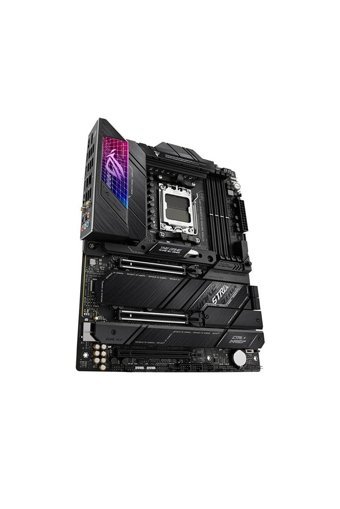 Asus Rog Strix X670E-E Gaming X670 AM5 Soket DDR5 6400 Mhz PCIe 4.0 Wi-Fi Overclock ATX Masaüstü Bilgisayar AMD Uyumlu Anakart
