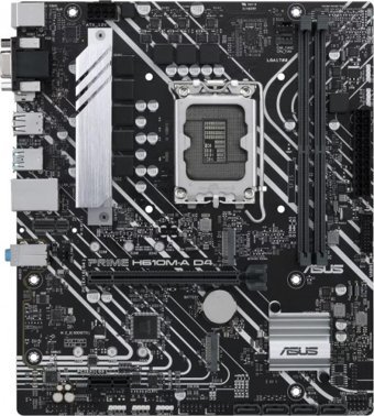 Asus Prime H610M-A D4 H610 LGA 1700 Soket DDR4 3200 Mhz PCIe 4.0 Micro ATX Masaüstü Bilgisayar Intel Uyumlu Anakart