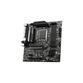MSI B660M A B660M-A LGA 1700 Soket DDR4 4800 Mhz PCIe 4.0 Wi-Fi Micro ATX Masaüstü Bilgisayar Intel Uyumlu Anakart