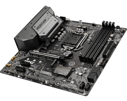 MSI B365M MORTAR B365 LGA 1151 Soket DDR4 2666 Mhz Micro ATX Masaüstü Bilgisayar Intel Uyumlu Anakart