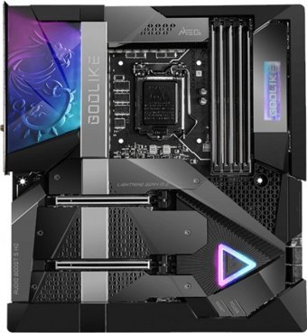 MSI Z590 GODLIKE Z590 LGA 1200 Soket DDR4 5600 Mhz PCIe 4.0 Wi-Fi Overclock Mining E-ATX Masaüstü Bilgisayar Intel Uyumlu Anakart