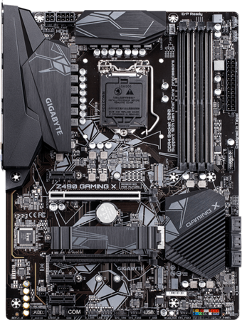 Gigabyte Z490 Gaming X Z490 LGA 1200 Soket DDR4 3200 Mhz PCIe 4.0 Overclock Mining ATX Masaüstü Bilgisayar Intel Uyumlu Anakart
