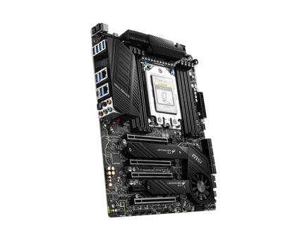 MSI TRX40 Pro TRX40 TRX4 Soket DDR4 4666 Mhz Overclock Mining ATX Masaüstü Bilgisayar AMD Uyumlu Anakart