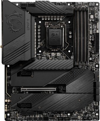 MSI Z590 UNIFY Z590 LGA 1200 Soket DDR4 5600 Mhz PCIe 4.0 Wi-Fi Overclock Mining ATX Masaüstü Bilgisayar Intel Uyumlu Anakart