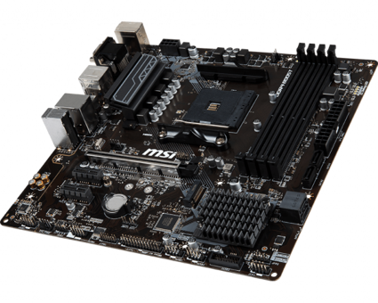 MSI B450M Pro-VDH Plus B450 AM4 Soket DDR4 3466 Mhz Overclock Micro ATX Masaüstü Bilgisayar AMD Uyumlu Anakart