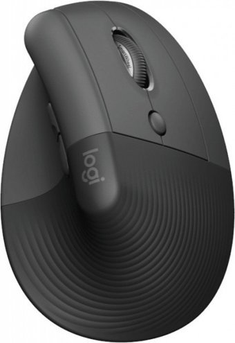 Logitech Lift Sessiz Ergonomik Dikey Kablosuz Siyah Optik Mouse