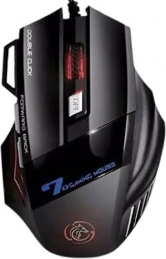 Piranha X7 RGB Sessiz Yatay Kablolu Siyah Optik Gaming Mouse