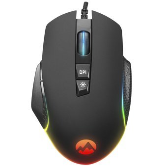 Everest Rage-X2 RGB Yatay Kablolu Siyah Optik Gaming Mouse