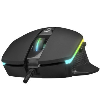 Everest Rage-X2 RGB Yatay Kablolu Siyah Optik Gaming Mouse