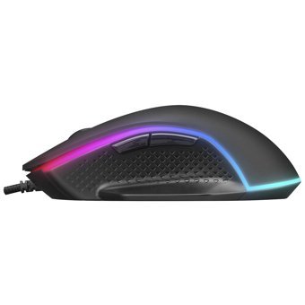 Everest Rage-X2 RGB Yatay Kablolu Siyah Optik Gaming Mouse