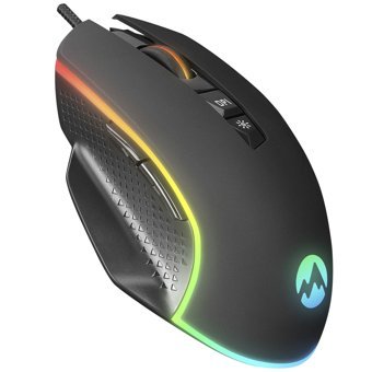 Everest Rage-X2 RGB Yatay Kablolu Siyah Optik Gaming Mouse