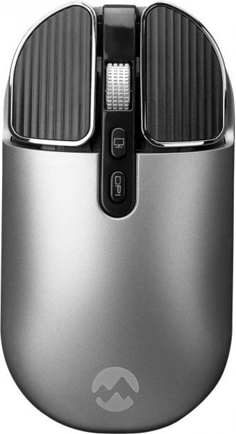 Everest Sm-620 Sessiz Yatay Kablosuz Metalik Gri Optik Mouse