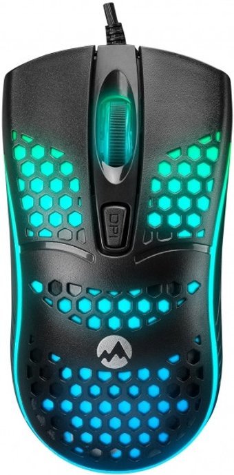 Everest SM-654 RGB Yatay Kablolu Siyah Optik Gaming Mouse