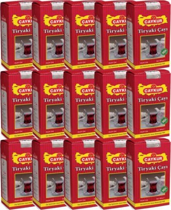 Çaykur Tiryaki Çay 500 Gr 15 Adet