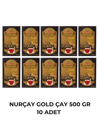 Nurçay Gold Mayıs Çayı 500 gr x 10 Adet