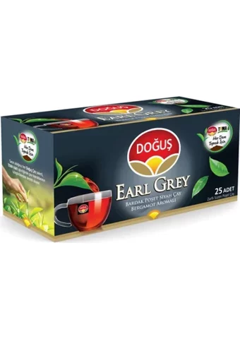 Doğuş Earl Grey Bardak Poşet Çay 25 Adet