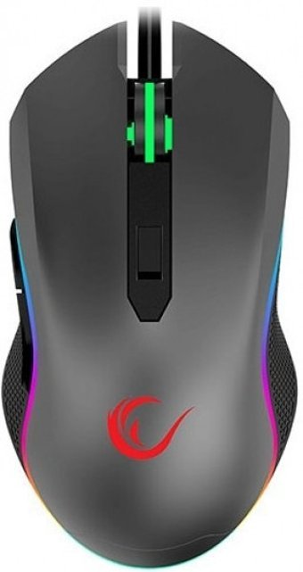 Rampage SMX-R70 Blaze RGB Yatay Makrolu Kablolu Gri Optik Gaming Mouse