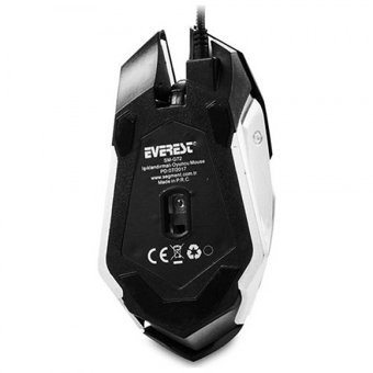 Everest SM-G72 Yatay Kablolu Gri - Siyah Gaming Mouse