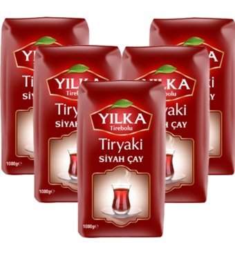 Yılka Çay Tiryaki Çay 1000 Gr - 5 Adet