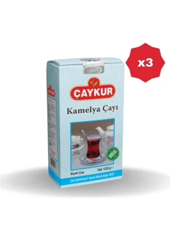 Çaykur Kamelya Çay 1 kg - (3 Adet)