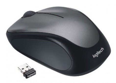 Logitech M235 Yatay Kablosuz Gri Optik Mouse
