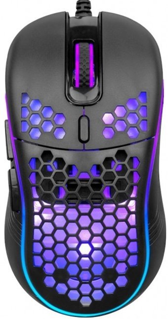 Hytech Hy-X6 RGB Yatay Kablolu Siyah Optik Gaming Mouse