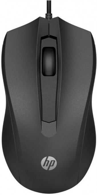 Hp 100 Sessiz Yatay Kablolu Siyah Optik Mouse