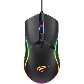 Gamenote Ms1026 RGB Yatay Kablolu Siyah Optik Gaming Mouse