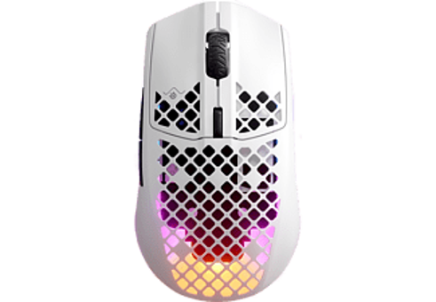 Steelseries Aerox 3 Snow RGB Yatay Makrolu Kablosuz Beyaz Optik Gaming Mouse
