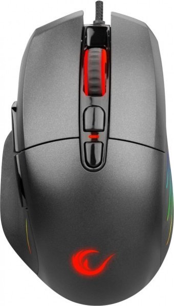 Rampage SMX-R650 RGB Yatay Makrolu Kablolu Siyah Optik Gaming Mouse