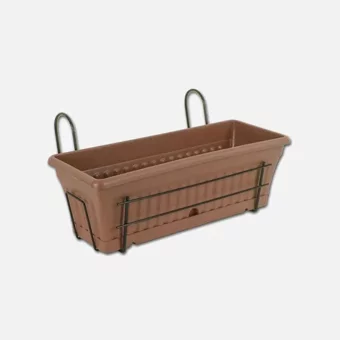 Üçsan Bergama Ferforje Askılı Saksı 50 cm