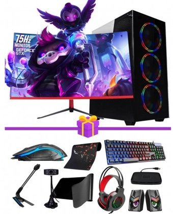 Ramtech Fullforce FF127 Harici GeForce RTX 2060 Super Ekran Kartlı Intel Core i5-10400F 32 GB Ram DDR4 256 GB SSD FreeDos Masaüstü Bilgisayar