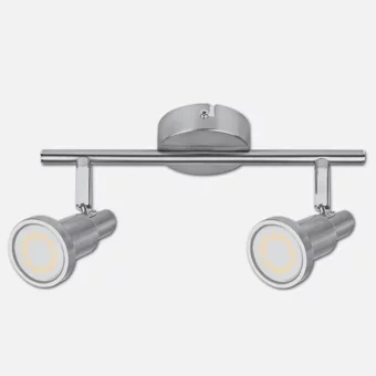 Osram 3 W Ledli Yuvarlak Sıvaüstü Spot 2 Adet Gümüş