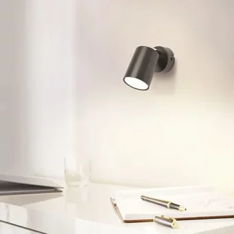 Eglo Reciso-E Siyah Çelik Sıva Üstü Spot