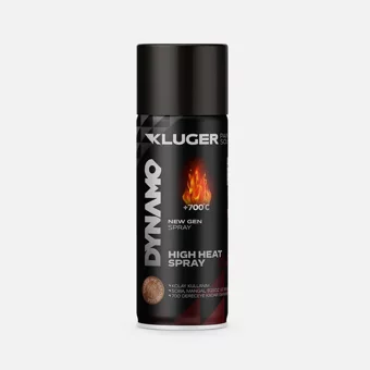 Kluger Dynamo Sprey Boya Isıya Dayanıklı Siyah 506 400 ML