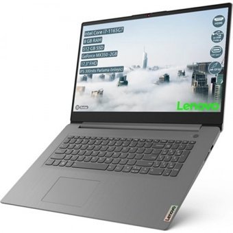 Lenovo IdeaPad 3 82H900BNTX08 Harici GeForce MX350 Ekran Kartlı Intel Core i7 1165G7 20 GB Ram DDR4 512 GB SSD 17.3 inç FHD Windows 11 Home Laptop