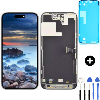 iPhone 14 Pro Max Uyumlu İncell Lcd Dokunmatik Ekran + Montaj Seti