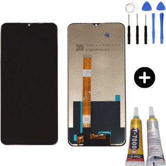TE Oppo A15 2020 Servis Lcd Dokunmatik Ekran + Montaj Seti