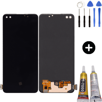 TE Oppo Reno 4 Servis Lcd Dokunmatik Ekran + Montaj Seti