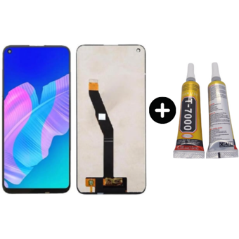 TE Huawei P40 Lite E Uyumlu Servis Lcd Ekran Dokunmatik + B7000