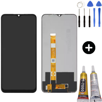 TE Oppo A15 OLED Lcd Dokunmatik Ekran + Montaj Seti