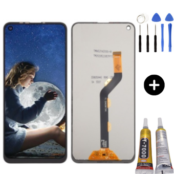 Tecno Camon 15 Uyumlu HK Lcd Ekran Dokunmatik + Montaj Seti