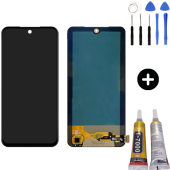 Xiaomi Redmi Note 10 Uyumlu Servis Lcd Ekran Dokunmatik + Montaj Seti