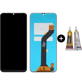 Tecno Spark 6 Uyumlu Servis Lcd Ekran Dokunmatik + B7000