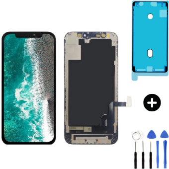 iPhone 12 Mini Uyumlu ZY Lcd Dokunmatik Ekran + Montaj Seti