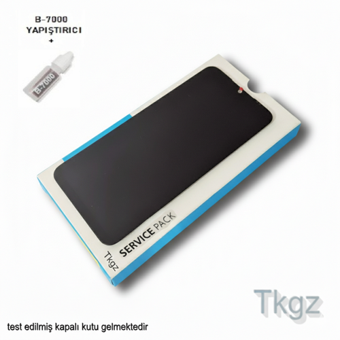 Tkgz Tecno Spark 30C Lcd Ekran Dokunmatik SERVİCE PACK LCD + B-7000