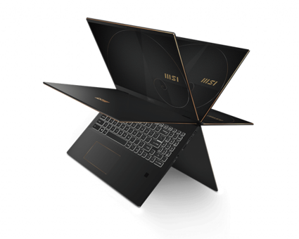 MSI Summit E16 Flip Evo A12MT 024TR Paylaşımlı Ekran Kartlı Intel Core i7 1280P 16 GB Ram LPDDR5 1 TB SSD 16.0 inç QHD+ Windows 11 Pro 2'si 1 Arada Dokunmatik Laptop