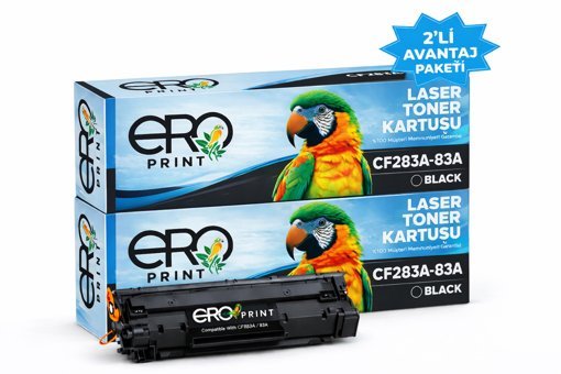 HP LaserJet Pro MFP M127fw Muadil Toner - 2'li Avantaj Paket