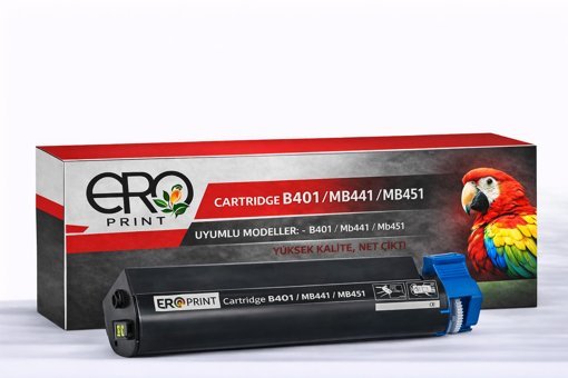 Oki B401d Muadil Toner - 2500 Sayfalık