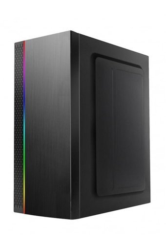 EFS Officecase Kaira RGB Mesh 2 Fanlı Siyah Dikey Kullanım ATX Standart Bilgisayar Kasası